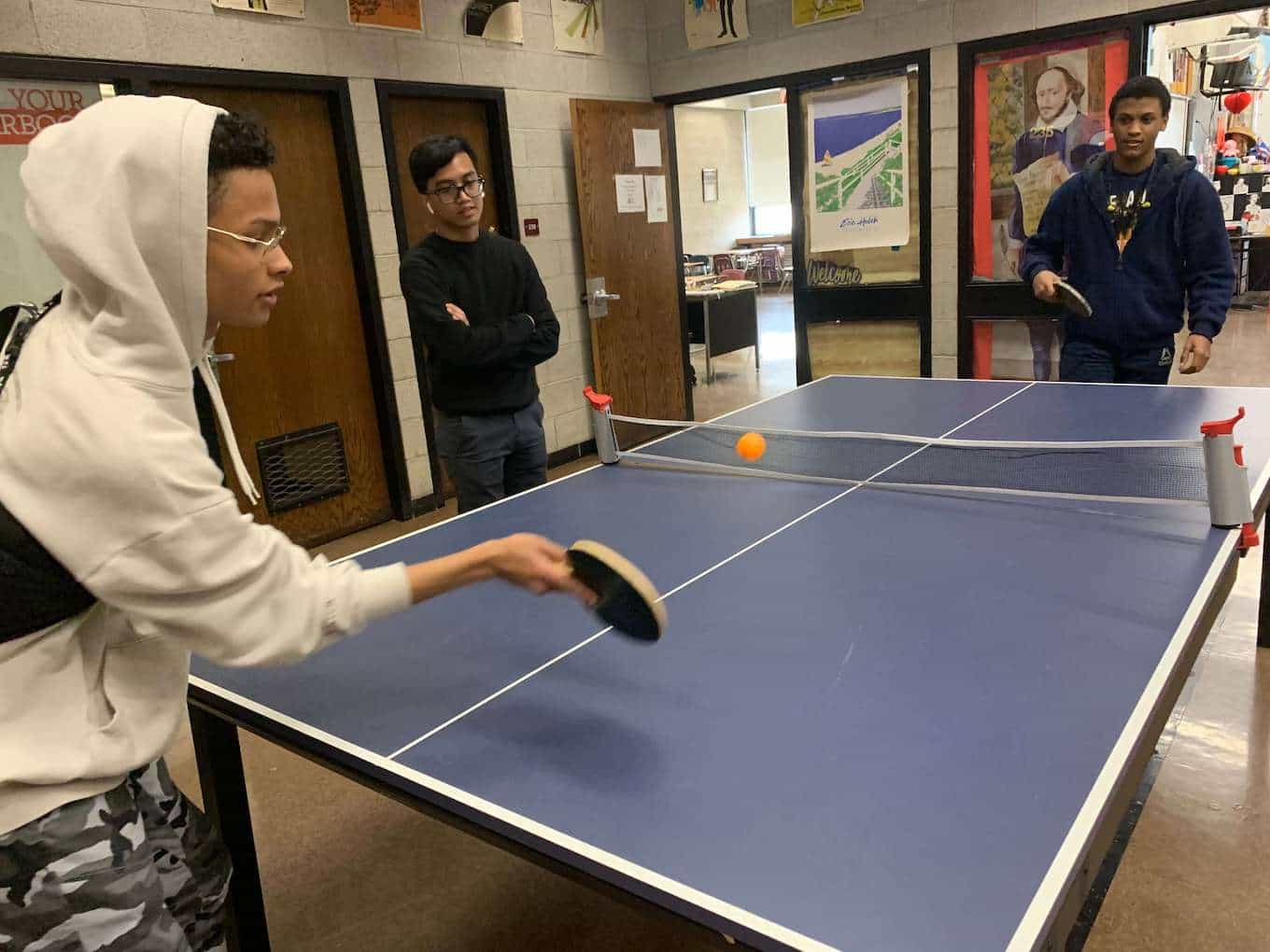 Ping pong in action